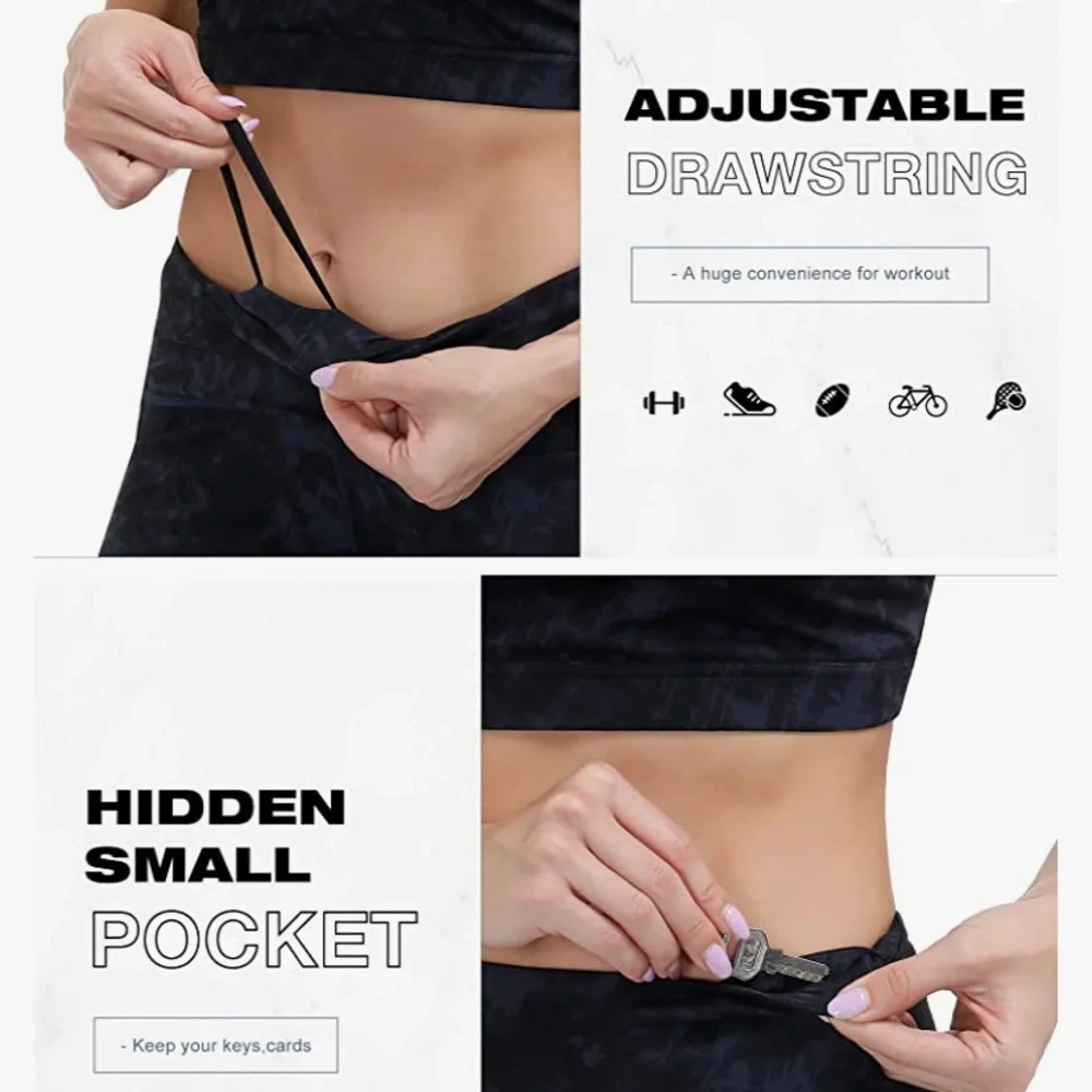 90✨ALONG FIT Yoga Pants W/Pockets - High Waisted Workout Tummy Control Athletic✨